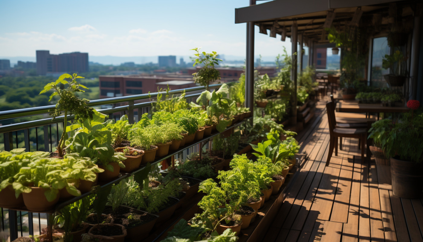Huertos en la azotea, un oasis en tu edificio