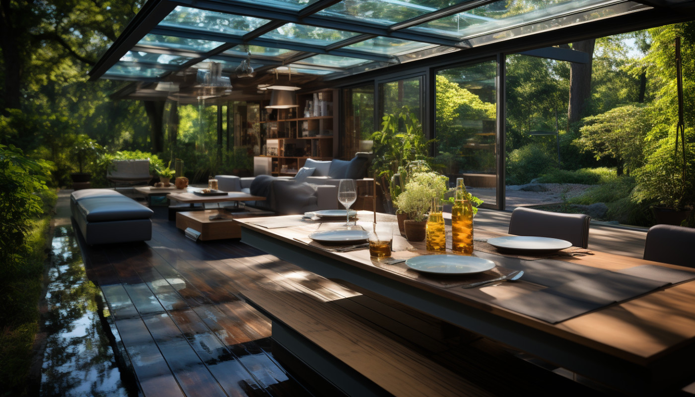 Techos solares transparentes, luz natural y energía limpia